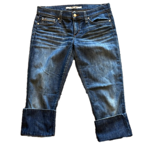 Joes Jeans Woman’s 27 Socialite Kicker Capri Cuffed Jeans